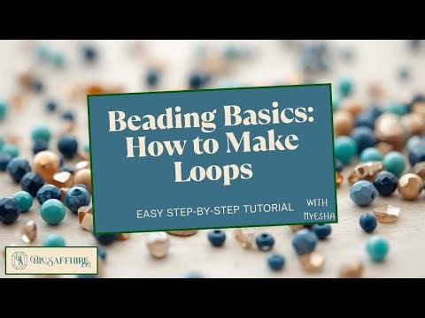 How to Make Loops for Earrings & Pendants (Beginner Tutorial)