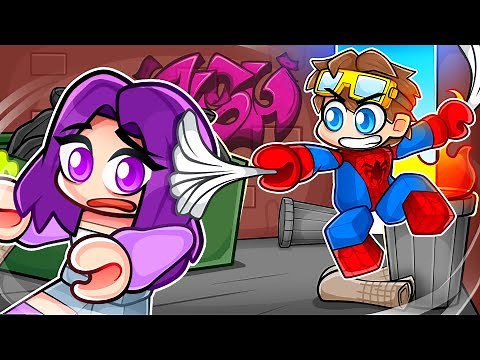 Becoming SPIDERMAN in Roblox!