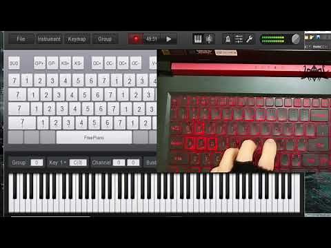 Basic Tutorial How to Play Piano Using your Laptop or PC keyboard