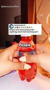 People who never prepare for anything, how's that working out?