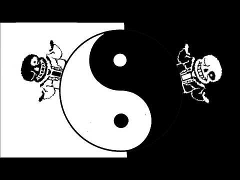 Undertale megalovania reverse harmony but every second it switches back to the original