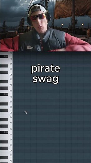 how to make pirate swag 🏴‍☠️ #flstudio #producer