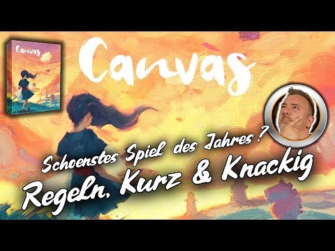 CANVAS - Wunderschön - Regeln, Kurz und Knackig - Brettspiele