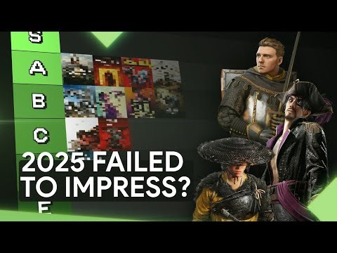 Best 2025 Open World Games Tier List - Ranked by Open World Design