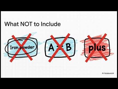 Writing Chemical Equations - KS3 Science - Pre GCSE - Chemistry