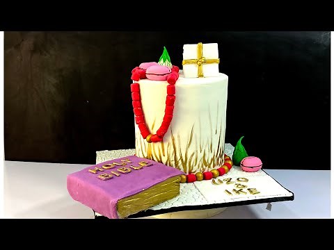 Beautiful Fondant Cake Decorating / Step By Step Tutorial On Cake Fondant Decorating