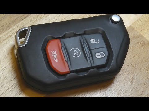 Jeep Gladiator Key Fob Battery Replacement - DIY