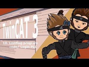 10. TwinCAT 3: Loading program code/ Login PLC