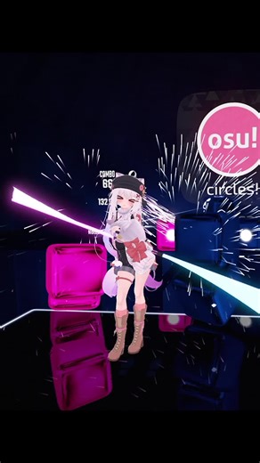 osu! - circle #beatsaber #vr #비트세이버 #darthmaul #dance #music #다스몰 #osu