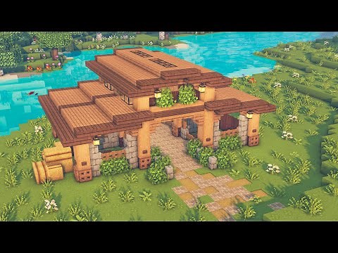 Minecraft | How to build a Animal Barn in Minecraft