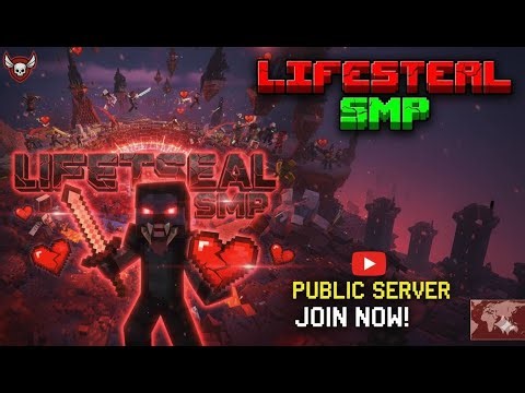 🔴 LIVE PLAYING LIFESTEAL ON MY PUBLIC SURVIVAL SMP #minecraftlive #lifestealsmp #smplive