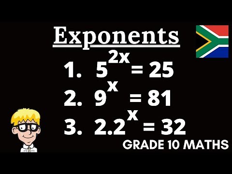 Exponential Equations grade 10