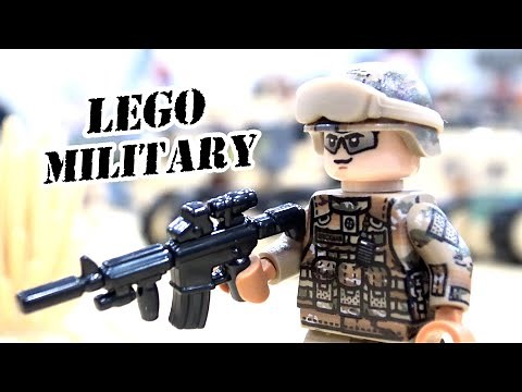 Custom LEGO Modern Military Vehicles & Beach Landing Assault