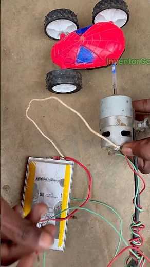 How to work 4 by 4 toy cars • Dc motor