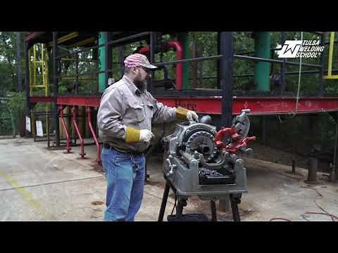 How to Use the Rigid 535 M Threading Machine