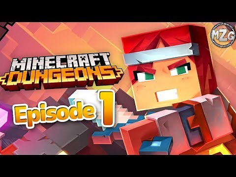 NEW MINECRAFT GAME!? - Minecraft Dungeons Gameplay Walkthrough Part 1 - Squid Coast! Creeper Woods!