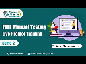 Manual Testing Live Project Training | Tutorial for Beginners | Demo 2 | OnlineITvidhya