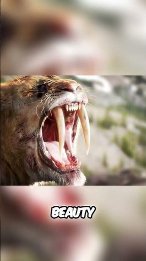 Saber Tooth Tiger - The Iconic Ice Age Predator