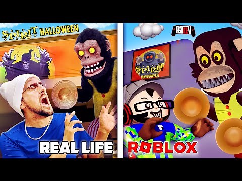 Spirit Halloween Shopping 2022! ROBLOX vs Real Life