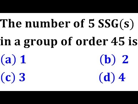 HOW to Find Number of Sylow p Subgroups using Sylow First Theorem