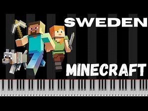 Minecraft Iconic Song | Sweden Piano Tutorial