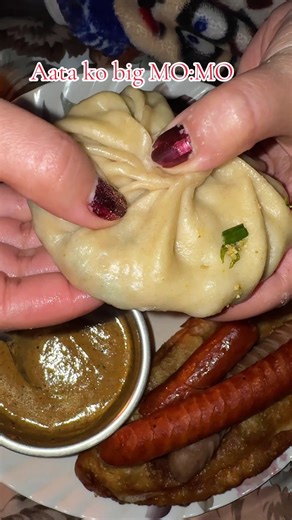 😂😂 #momo #nepalifood #homemadefood #viral #fyp | food video