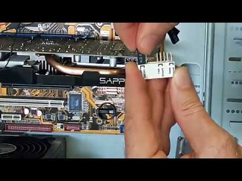 Brancher le Front Panel boîtier sur la carte mère