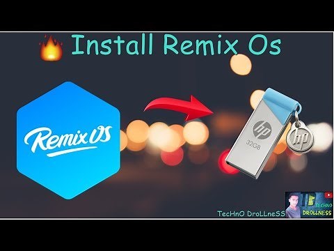 How to Install Remix OS in USB for PC 💻 😍