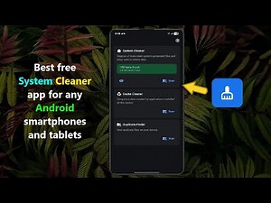 Best free System Cleaner app for any Android smartphones and tablets.