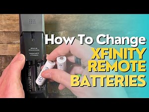 How to Change Xfinity XR-15 Voice Remote Batteries