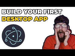 How to BUILD a DESKTOP app with HTML, CSS & JavaScript using Electron JS!