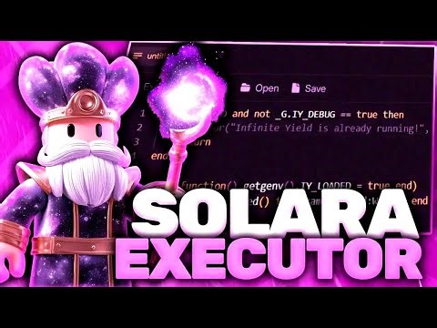 ROBLOX SOLARA EXECUTOR FREE 2025 PC - ROBLOX BYFRON BYPASS + ROBLOX EXPLOIT + ROBLOX HACK ♥