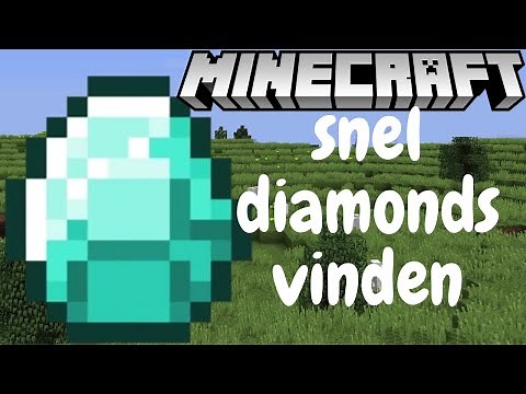 Hoe vind je snel diamonds in minecraft (werkt echt)