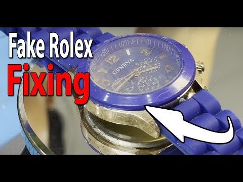 DIY Watch Repair: Fixing a Broken Fake Rolex (Step-by-Step) | Grace