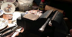 How To Cut Flatware For Crafts And Jewelry