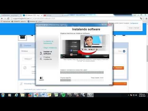 INSTALAR CAMARA C525 LOGITECH