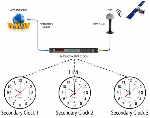 Synchronized Clock Systems - Sapling Clocks