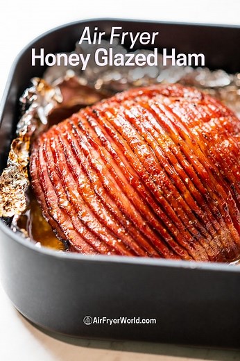 Air Fryer Honey Baked Ham Recipe in Air Fried | Air Fryer World