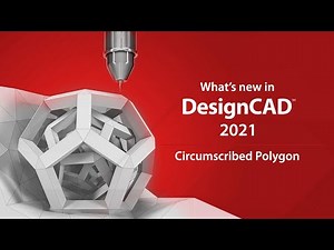 DesignCAD 2021 New Features: Circumscribed Polygon Clips