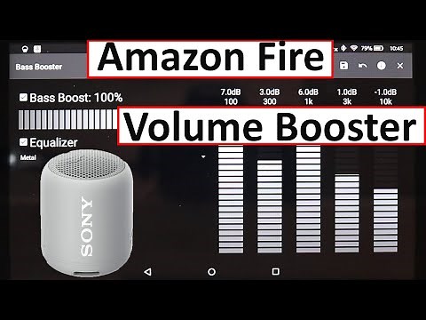 Volume Booster For Amazon Fire Tablet