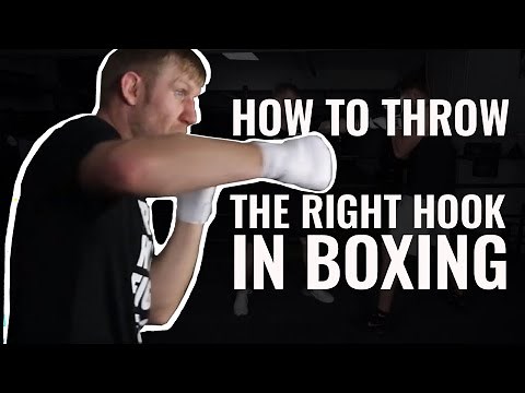 How to throw the right hook in Boxing | Subscribe for more like this