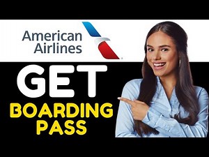 HOW TO GET BOARDING PASS ONLINE AMERICAN AIRLINES 2024! (FULL GUIDE)