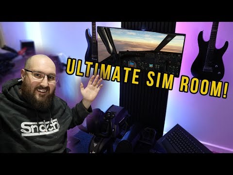 I Built My Dream Flight Simulator Home Cockpit!