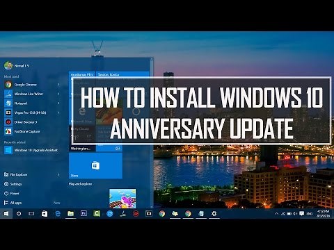 How to Install Windows 10 Anniversary Update