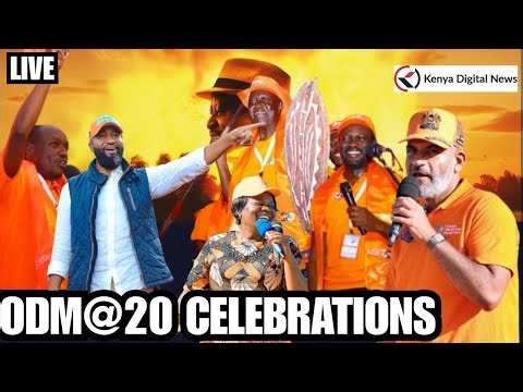 LIVE: Commemorating 20 years of ODM Party in Mombasa II ODM@20 Anniversary!!
