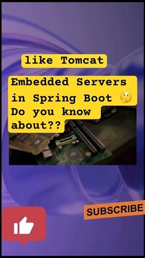 Spring Boot Interview: What Are Embedded Servers? 🤔 | Must-Know Java Concept 🚀