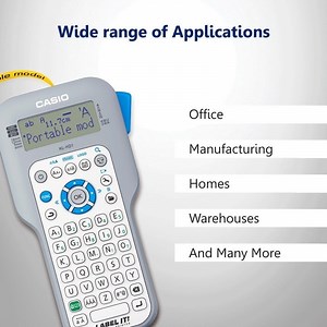 Casio KL-HD1 label printer is a must-have tool for your labeling requirements. It can be used in Manufacturing units, offices, warehouses, homes and many more. For details check: https://www.casioindiashop.com/Label-Printers/CF12/Casio-KL-HD1-Label-Printer.html | Casio Calculators India