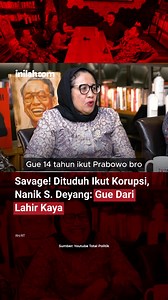 Kepala BGN, Nanik S. Deyang, menanggapi tuduhan yang menyebut dirinya terlibat dalam praktik korupsi di lingkungan lembaga. Ia menegaskan bahwa dirinya tidak memiliki motivasi untuk melakukan tindakan tersebut. Nanik menyampaikan bahwa dirinya telah lama setia mendampingi Prabowo Subianto selama kurang lebih 14 tahun, serta memiliki latar belakang ekonomi yang mapan sejak awal. Hal itu, menurutnya, menjadi alasan kuat bahwa ia tidak membutuhkan keuntungan dari praktik yang melanggar hukum. - Sel