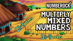 Multiplying Mixed Numbers Song | 5th Grade Math Video