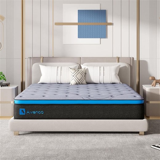 Reviews for Avenco 12 in. Medium Firm Hybrid Pillow Top Full Mattress with Individually Wrapped Innerspring | Pg 2 - The Home Depot
